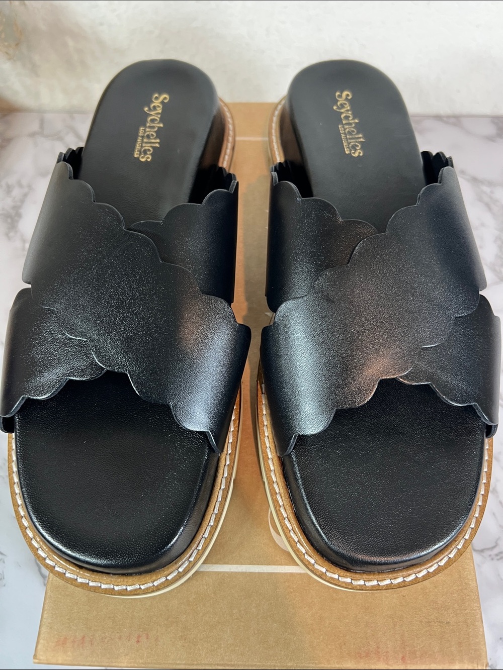 Seychelles Women's Woodstock Slide Sandal Size 10 - Picture 7 of 8
